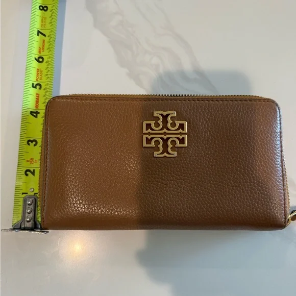 Tory Burch Brown Leather Wallet - Picture 7 of 8